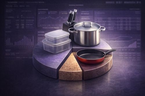 Бренд, ассортимент или no-name: кто забирает выручку в категории «Кухня»