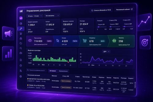 Sellmonitor обновил раздел «Управление рекламой»
